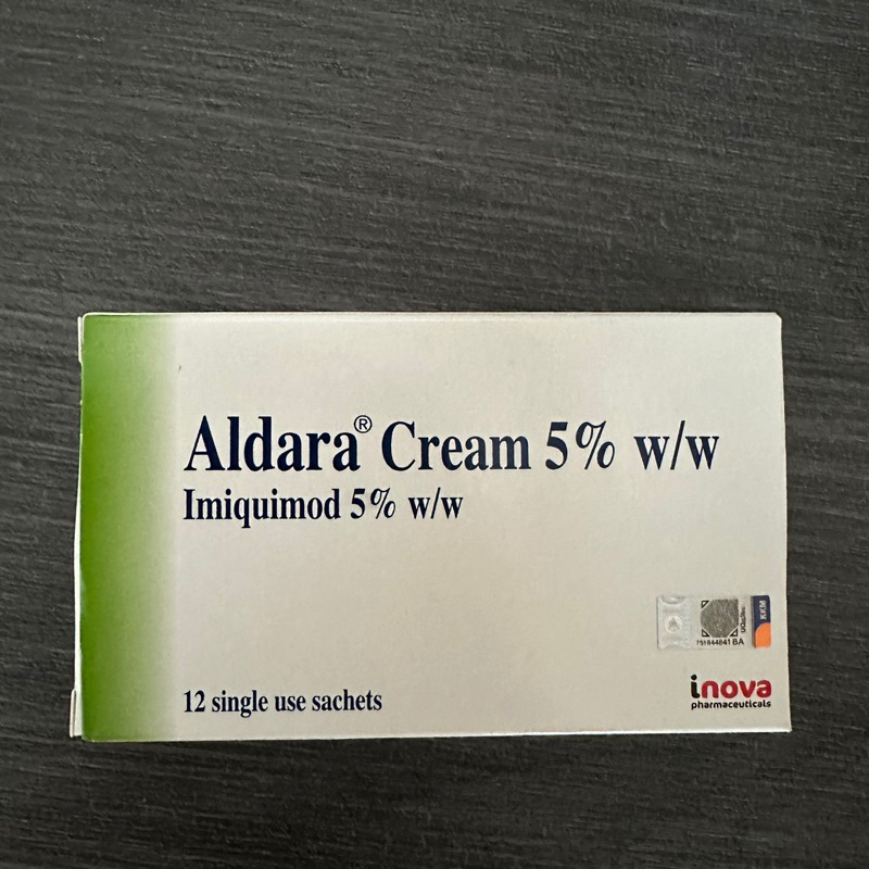 Aldara 5% Cream Imiquimod 1000% ASLI