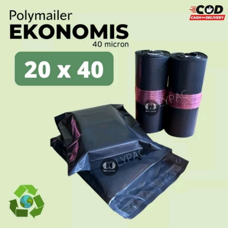 

Polymailer Plastik HD Ekonomis (20×40) isi 100 - Polymailer Lem Murah