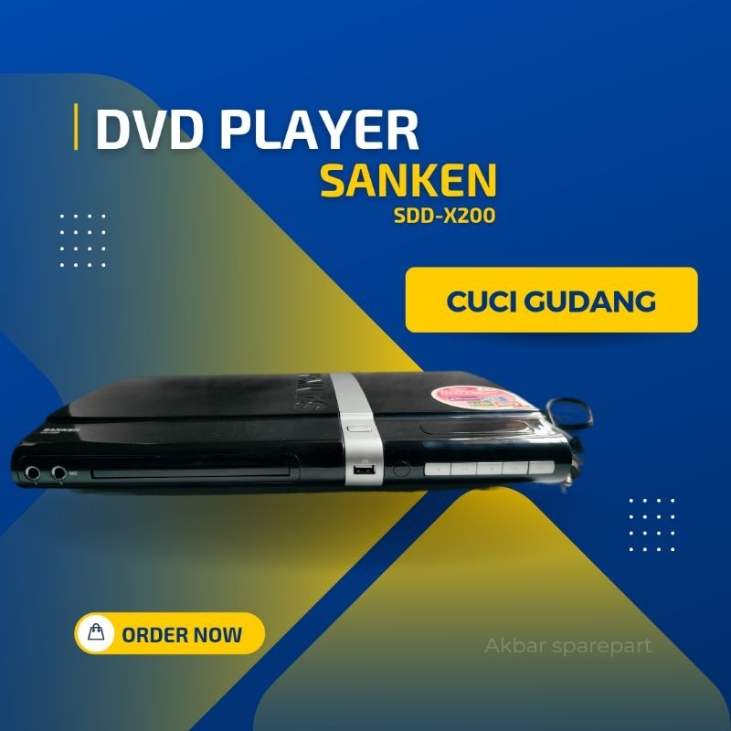 DVD PLAYER SANKEN SDD-x200