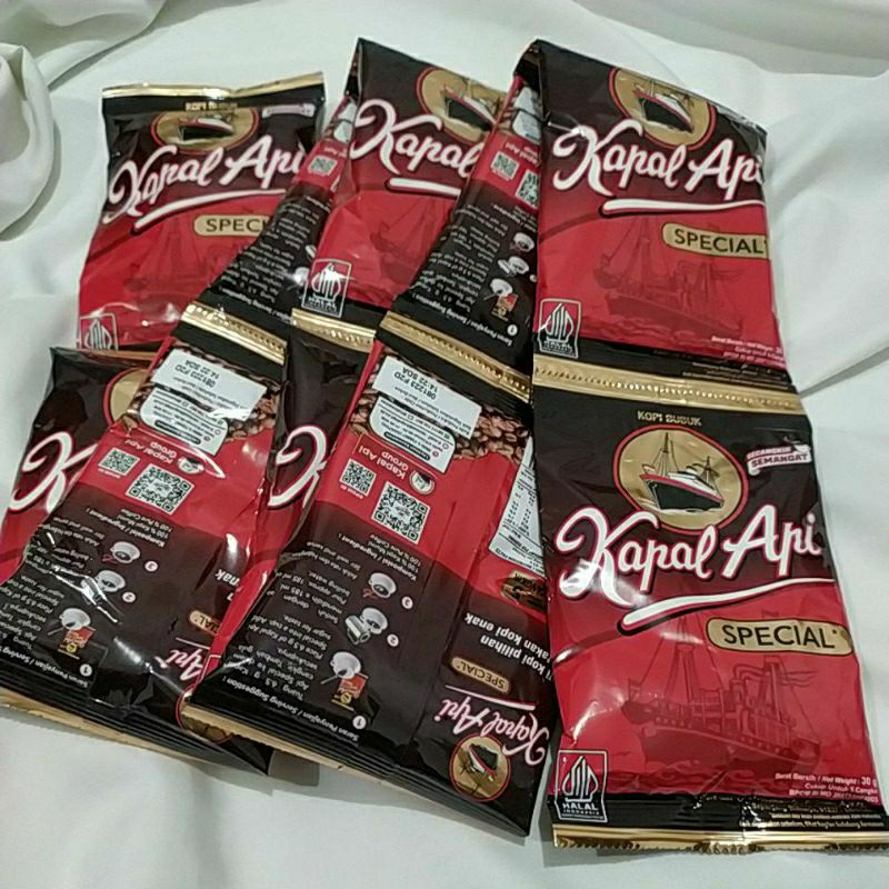 

Kopi Bubuk Kapal Api Spesial 30gr 1pcs