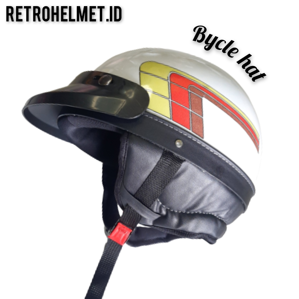 HELM CHIPS RETRO BYCLE HAT / HELM CHIP JADUL CUSTOM