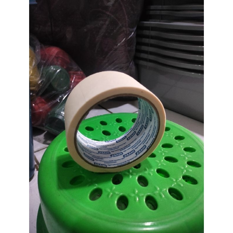 

Isolasi Kertas Asahi Lebar 5 cm panjang 10 Meter