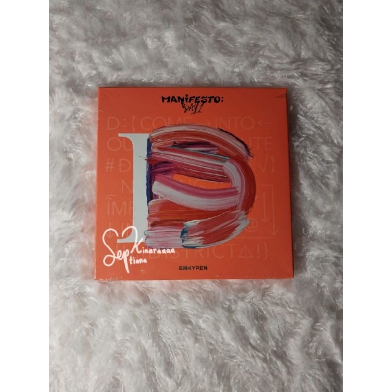 Enhypen manifesto mdo engene ver album sealed