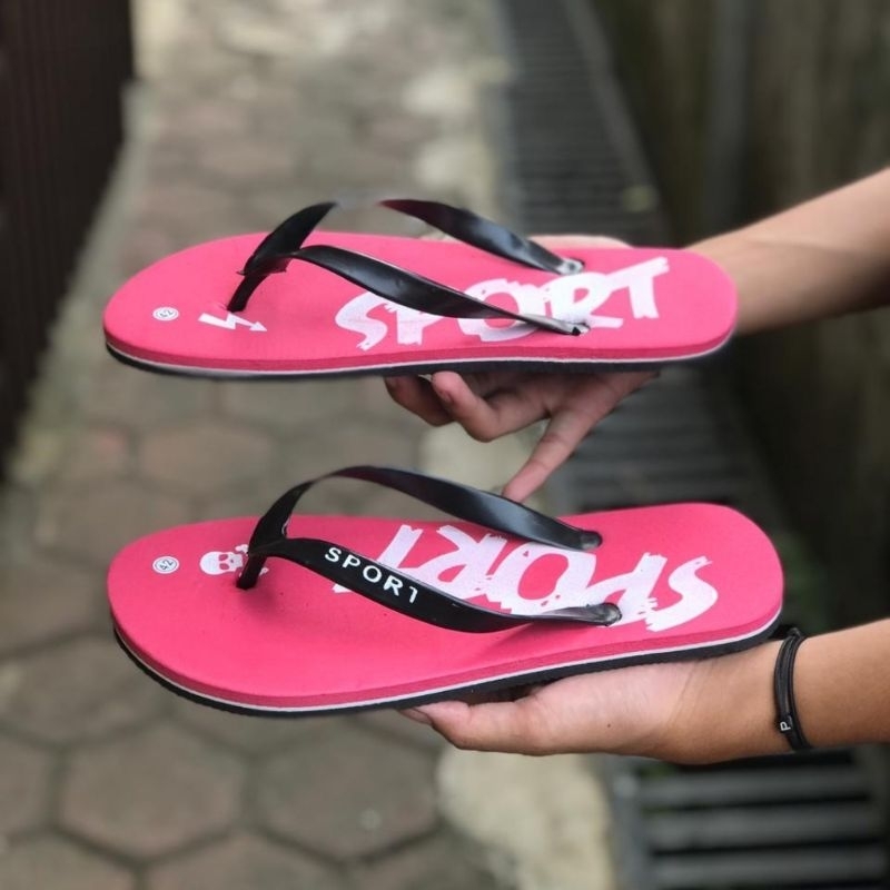 Sandal Jepit Pria Distro Keren Sport Terbaru