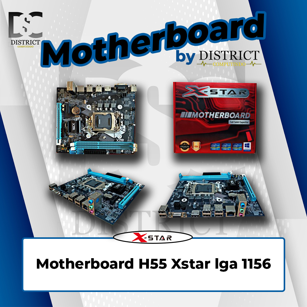 SEAN MOTHERBOARD H55 Xstar LGA 1156