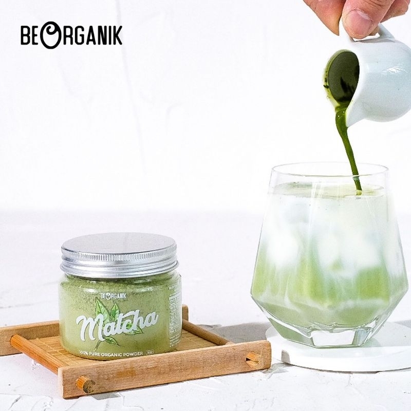 

Pure Matcha Powder 60g | 100% Bubuk Matcha Murni