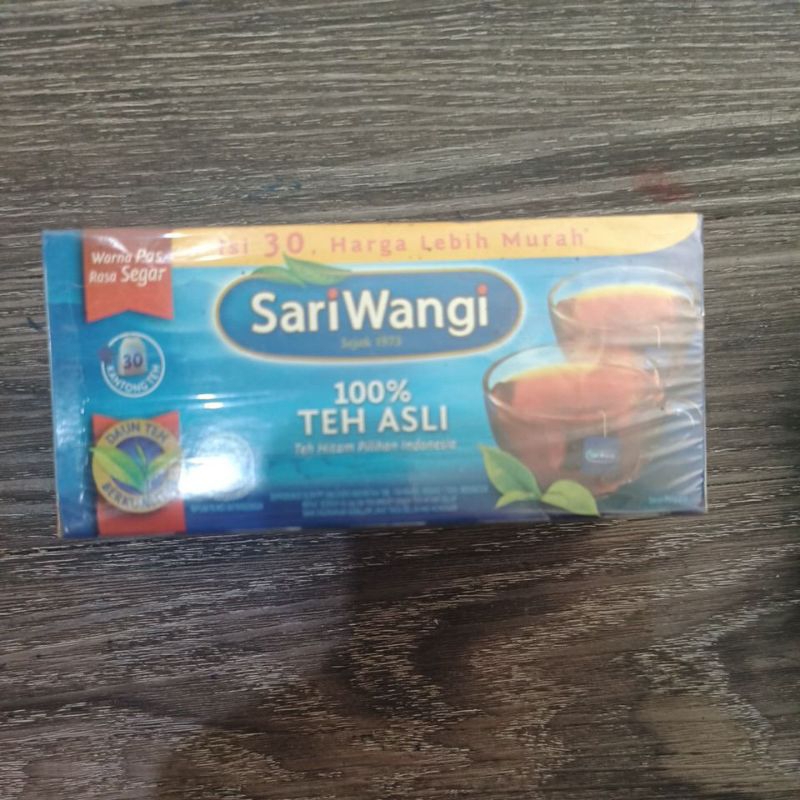 

Sariwangi teh Asli The Celup isi 30 sachet