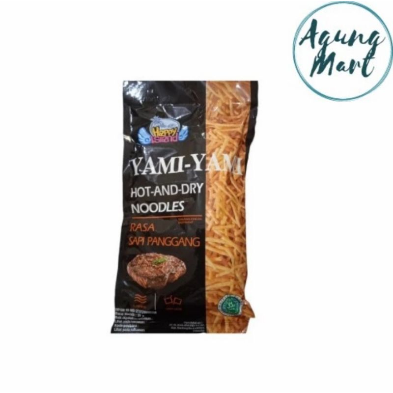 

Yami-Yami Hot & Dry Noodles Rasa Sapi Panggang 35g
