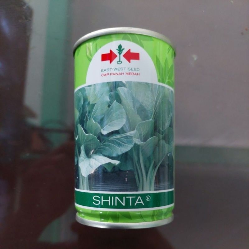 Benih caisim shinta Kaleng - Cap Panah Merah (100gr)