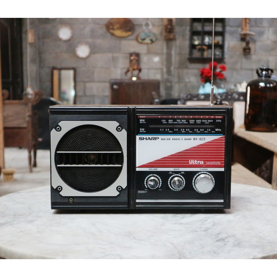 Radio/Radio Sharp Lawas/Pajangan Lawas