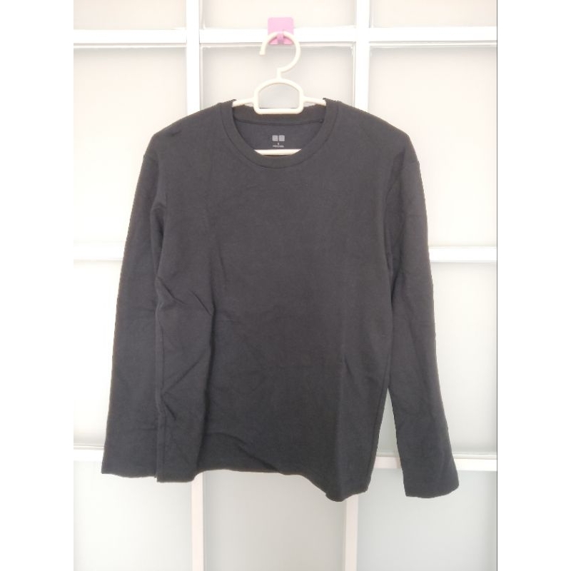 Atasan Kaos Lengan Panjang Uniqlo Pria Murah