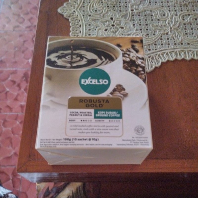 

Kopi Excelso Robusta Gold 10g x 10pcs