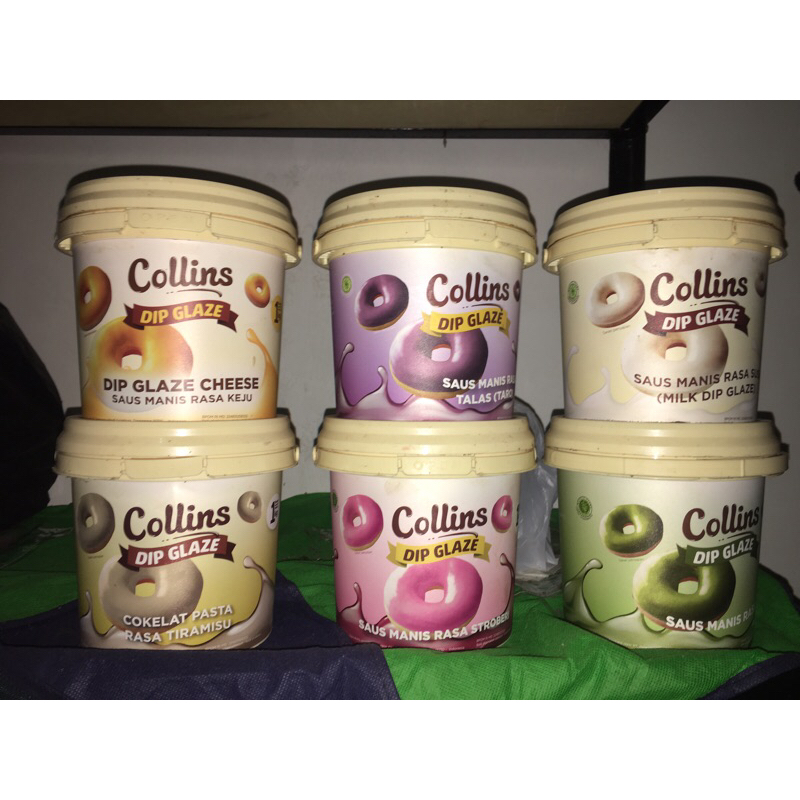 

selai/fillings/topping collins