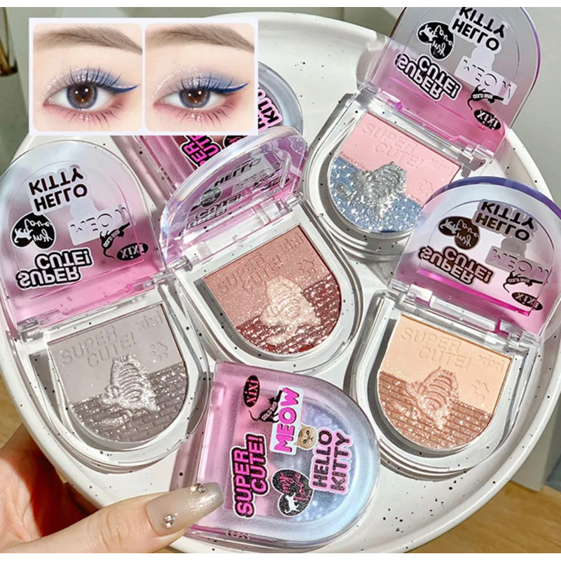 [SALE NEAR EXP] EYESHADOW XIXI KUCING CAT TIMBUL GLITTER