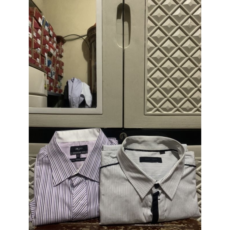 ORIGINAL KEMEJA STRIPE G2000 TANGAN PANJANG JACK JONES MULTI COLOUR