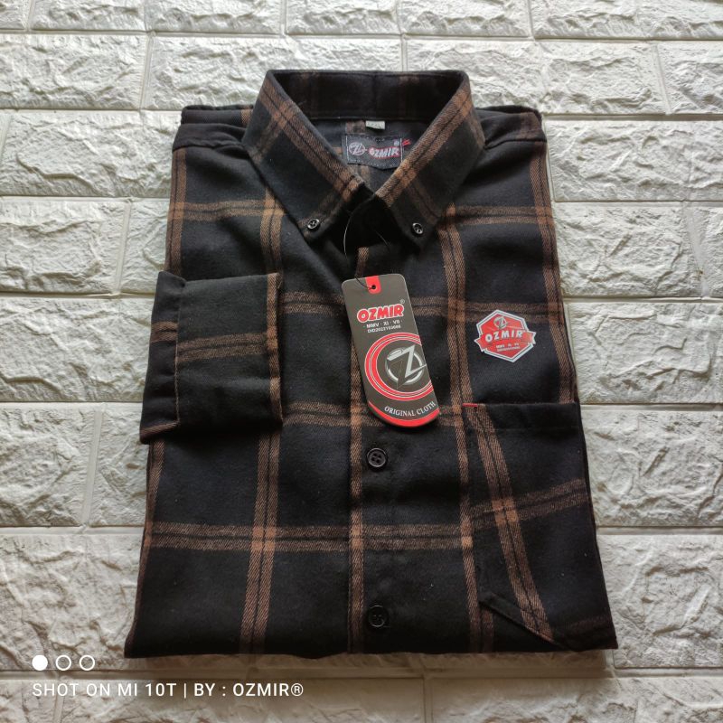 Kemeja Flanel Pria-Wanita Ozmir