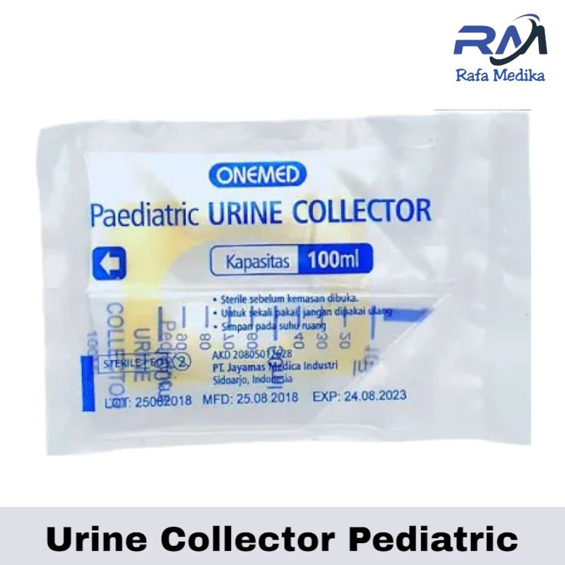 Urine Collector Pediatric  Kantong Urine Bayi 100ML
