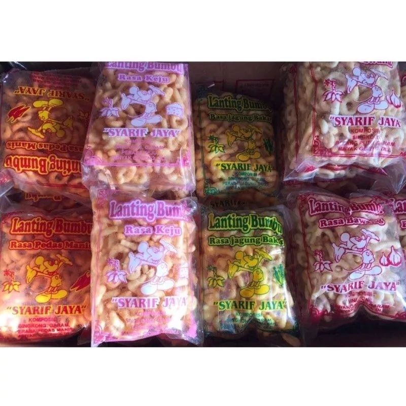 Lanting bumbu rasa balado, jagung bakar,pedas manis, keju Syarif Jaya