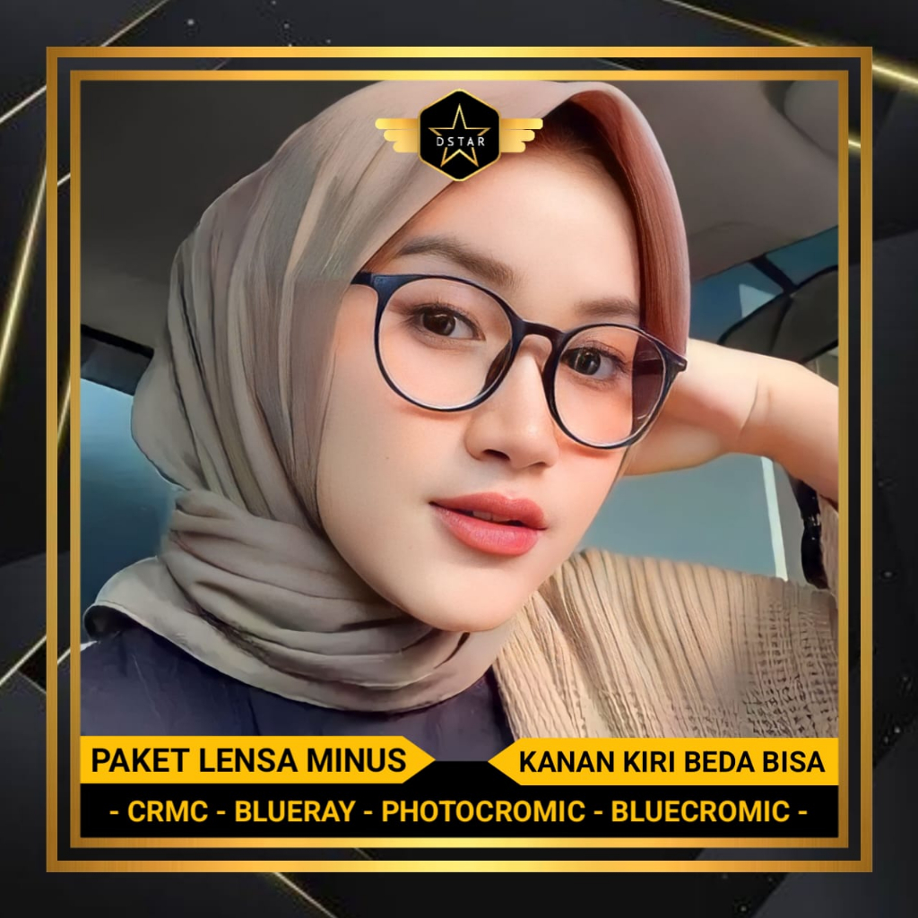 Kacamata lensa photocromic anti radiasi wanita pria kacamata bingkai Plastik komputer Anti UV fotocr