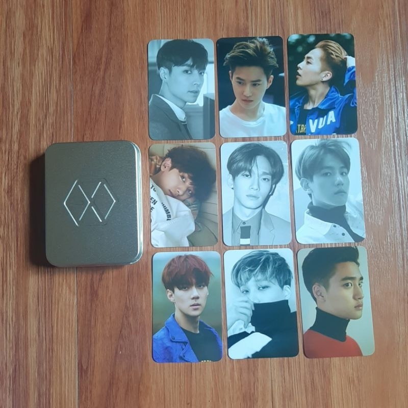 READY STOCK OFFICIAL PHOTOCARD EXO MD ANNIVERSARY 10TH REPACKAGE SET SHARING PC EXO REPACKAGE XIUMIN