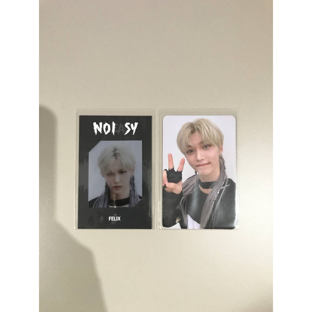 READY STOCK Official Photocard PC FELIX STRAY KIDS NOEASY