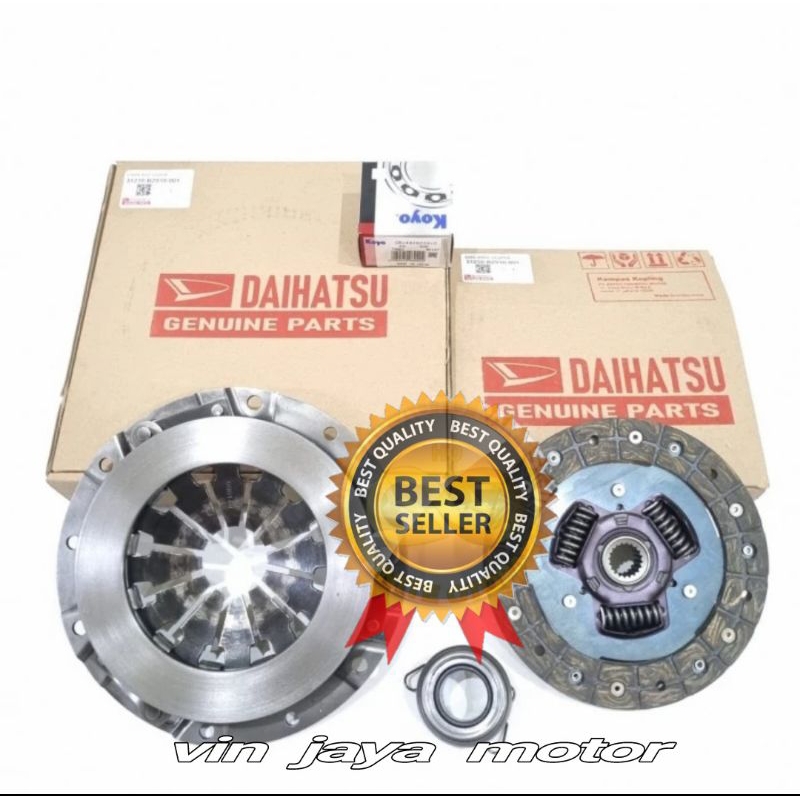 Kampas Kopling Set Dekrup Matahari Deklahar Daihatsu Xenia 1.0 1000cc Original
