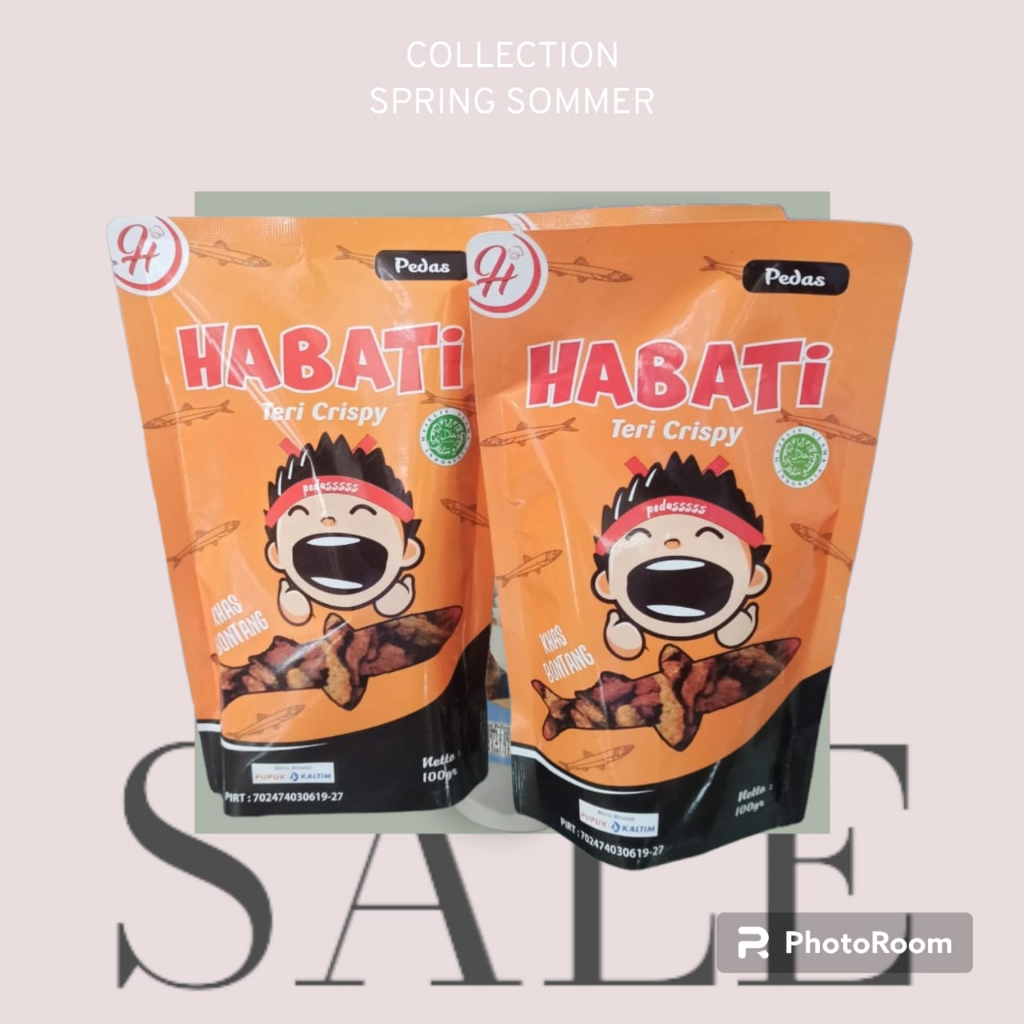 

(HABATI SERIES) HABATI Teri Crispy 100gr- Khas Bontang