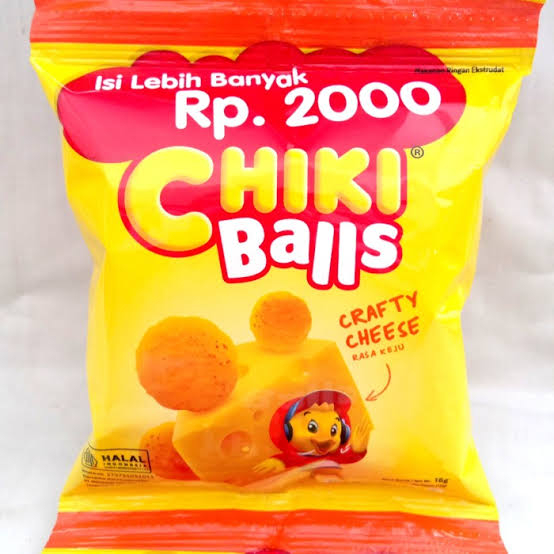 

Chiki Ball Keju 16 Gr (1 Renteng Isi 10pcs)