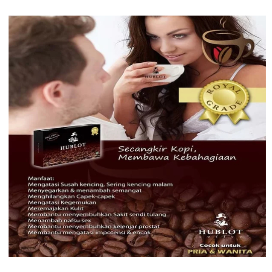 

KOPI HUBLOT KOFFIE/ KOPI KESEHATAN - ORIGINAL