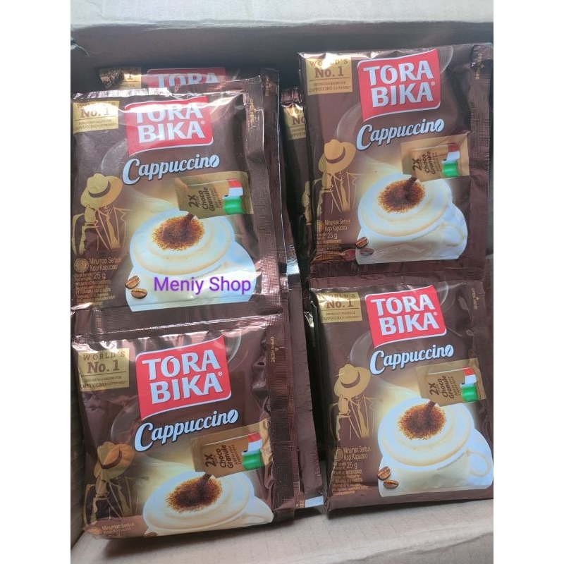 

TORABIKA CAPPUCINO CHOCO GRANULE KOPI INSTAN 10 SACHET @25 gr