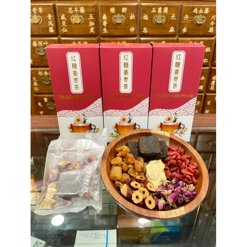 

Teh Jahe Gula Merah 红糖姜枣茶(6 Sachet)