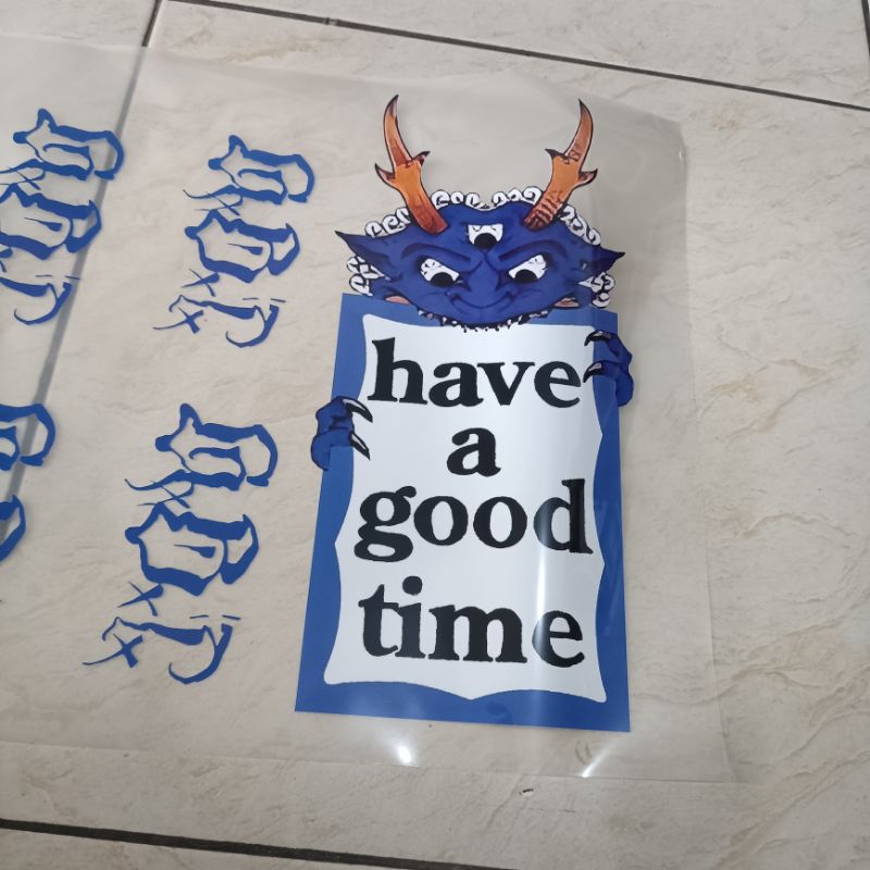 SABLON HAVE A GOOD TIME BLUE FRAME HAGT JAPAN SABLON DTF