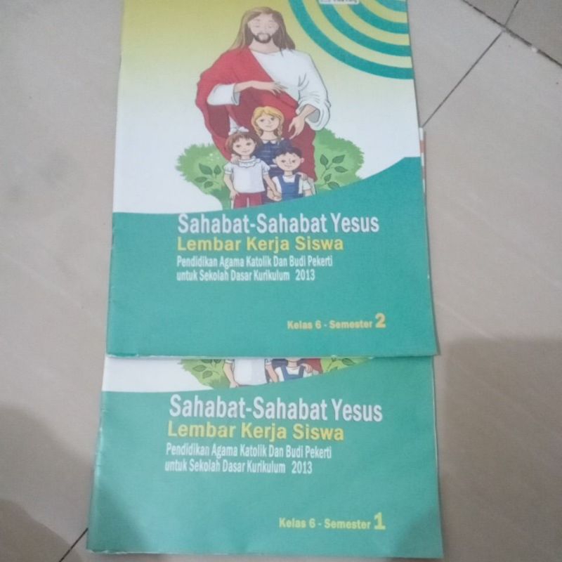 Buku LKS Agama Katolik kelas 6