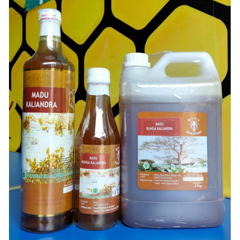 

Madu Bunga Kaliandra 500gr, Madu Kaliandra, Madu Sukatani, Madu Murni