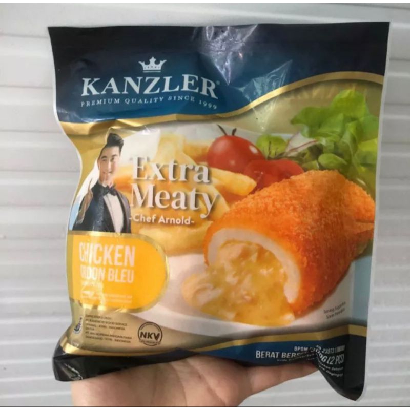 

HALAL Kanzler Chicken Cordon Blue 300gr / Nuget Ayam isi Keju