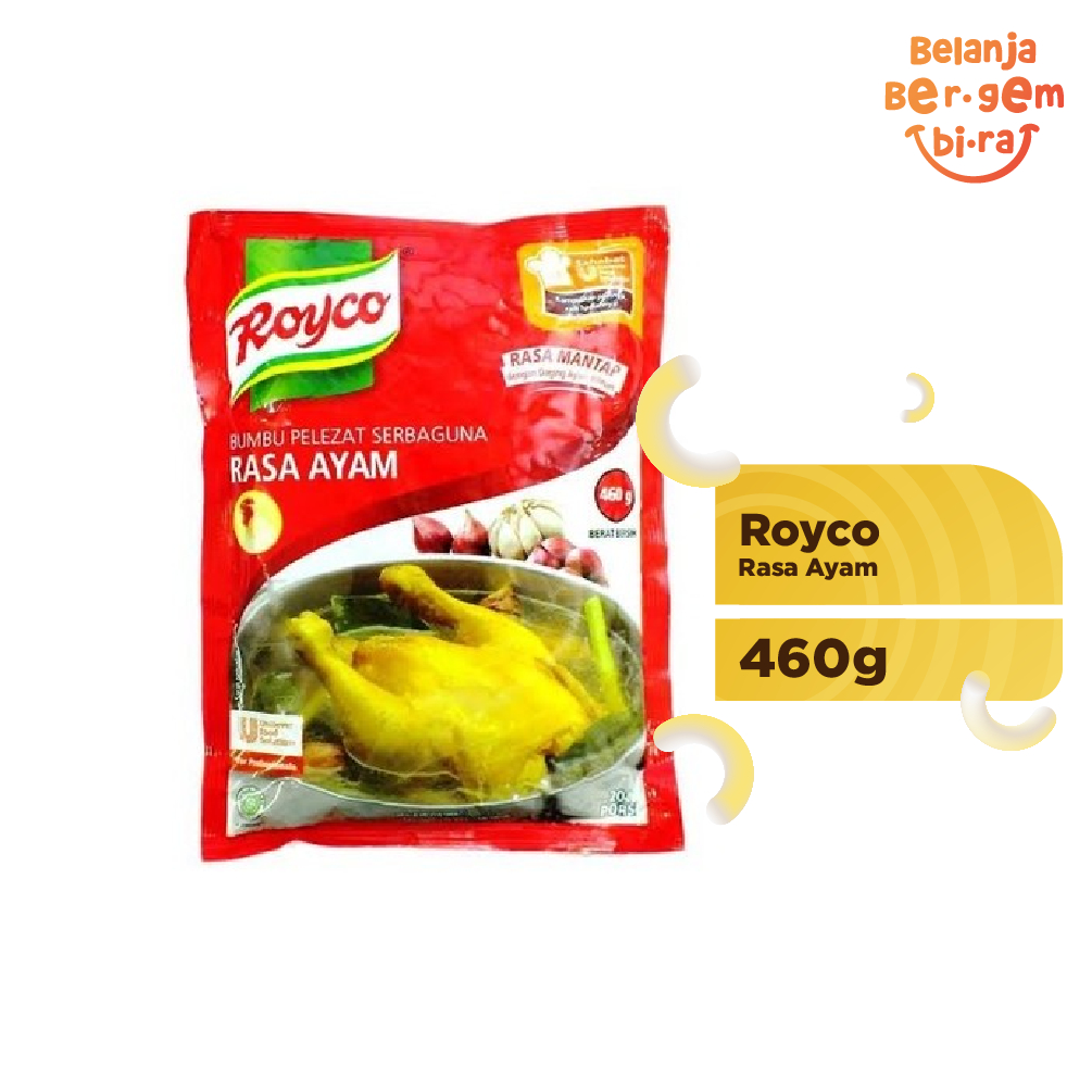 

Royco Bumbu Pelezat Rasa Ayam 460 gr