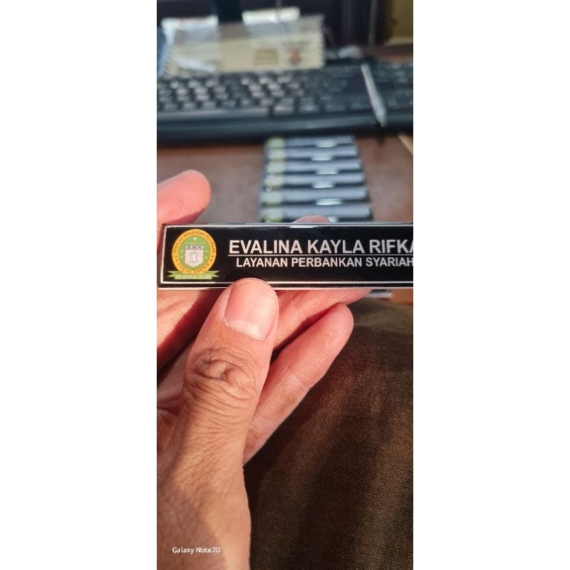 Name Tag Nama Dada - Dokter Perwat Guru Dosen