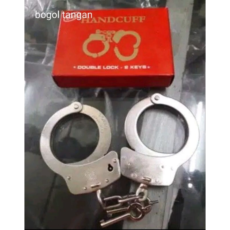 Borgol Tangan Dus Merah | borgol Tangan | Borgol tangan polisi | Borgol Tangan security satpam