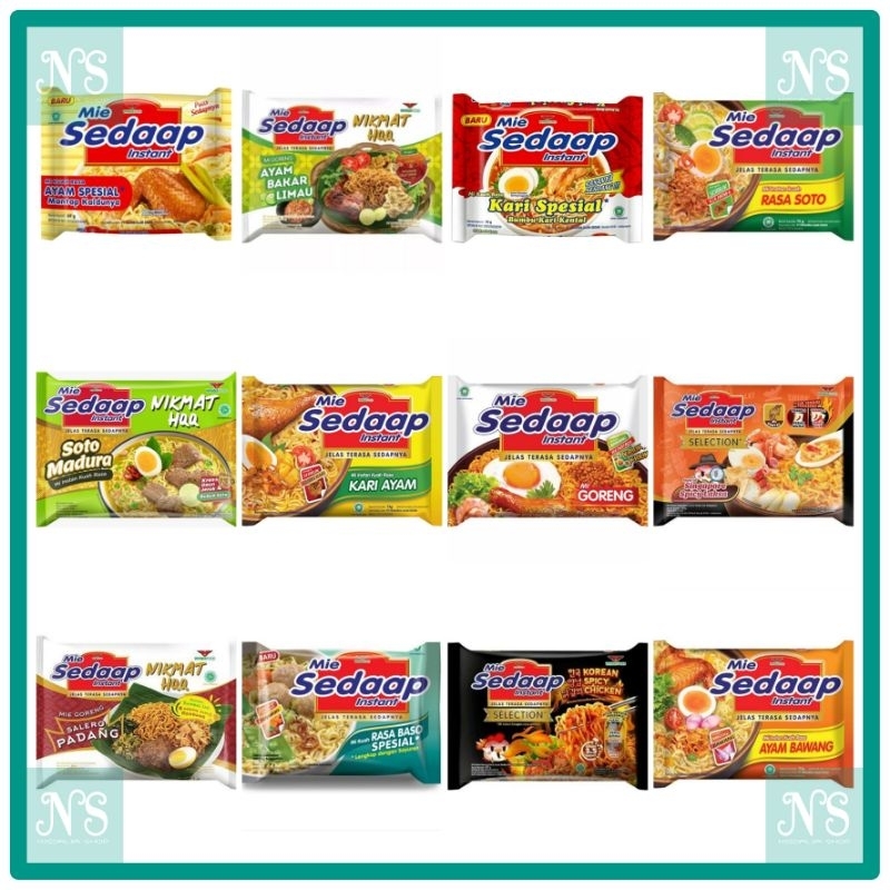 

Sedaap Mie Instan All Variant