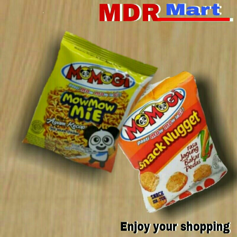 

MOWMOW MIE/NUGGET Momogi Ayam kecap renceng isi 10 x 20gr