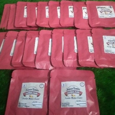 

sambel terimedan sachet/sambel jengkol sachet/sambel matah sachet/sambel cumi sachet/sambel bawang sachet/sambel paru sachet