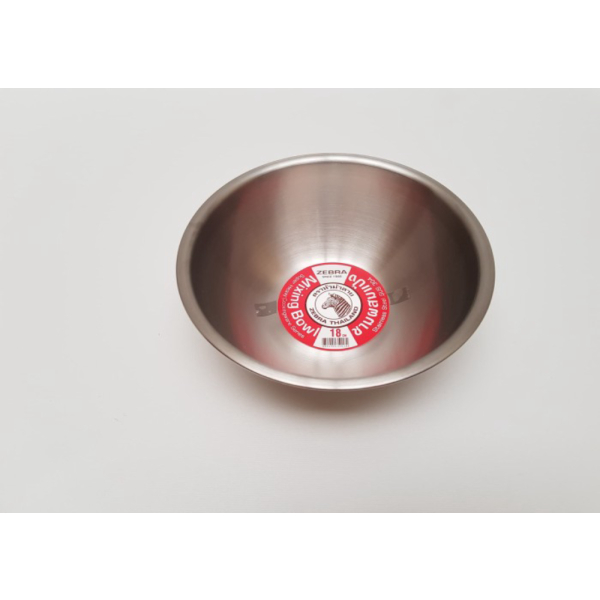 

Unik ZEBRA MIXING BOWL STAINLESS STEEL 18 CM - MANGKOK STAINLESS - 135018 Limited