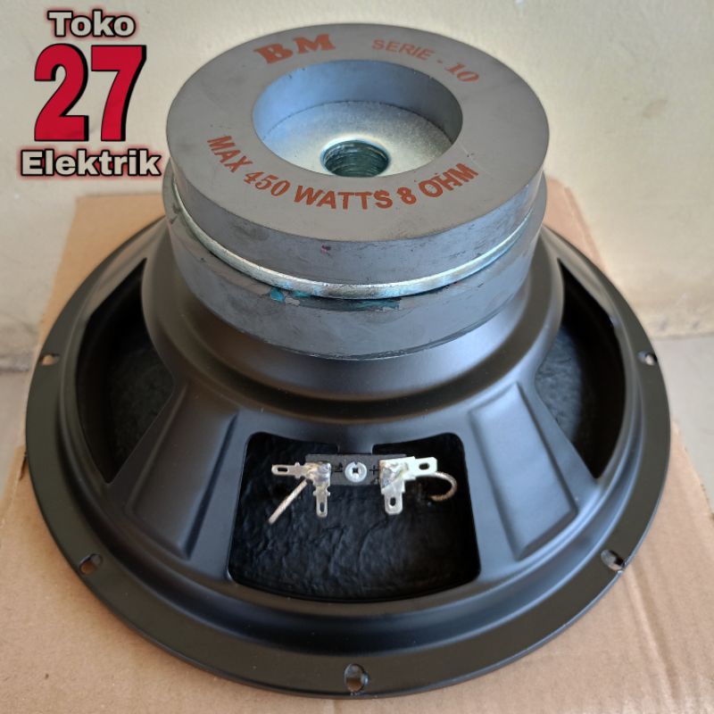 Speaker Subwoofer 10 inch BM SERIE-10 Doubel Magnet 450 WATT