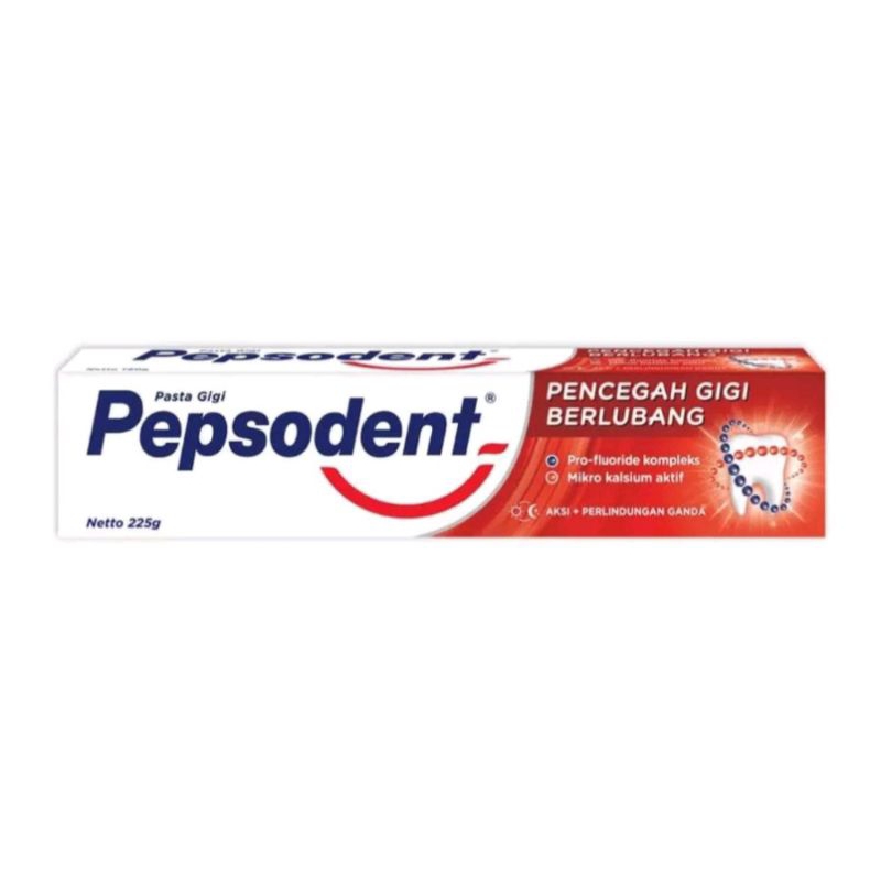 Pasta Gigi Pepsodent White Kemasan Besar 225 gram / Odol Pepsodent White Pencegah Gigi Berlubang Ant