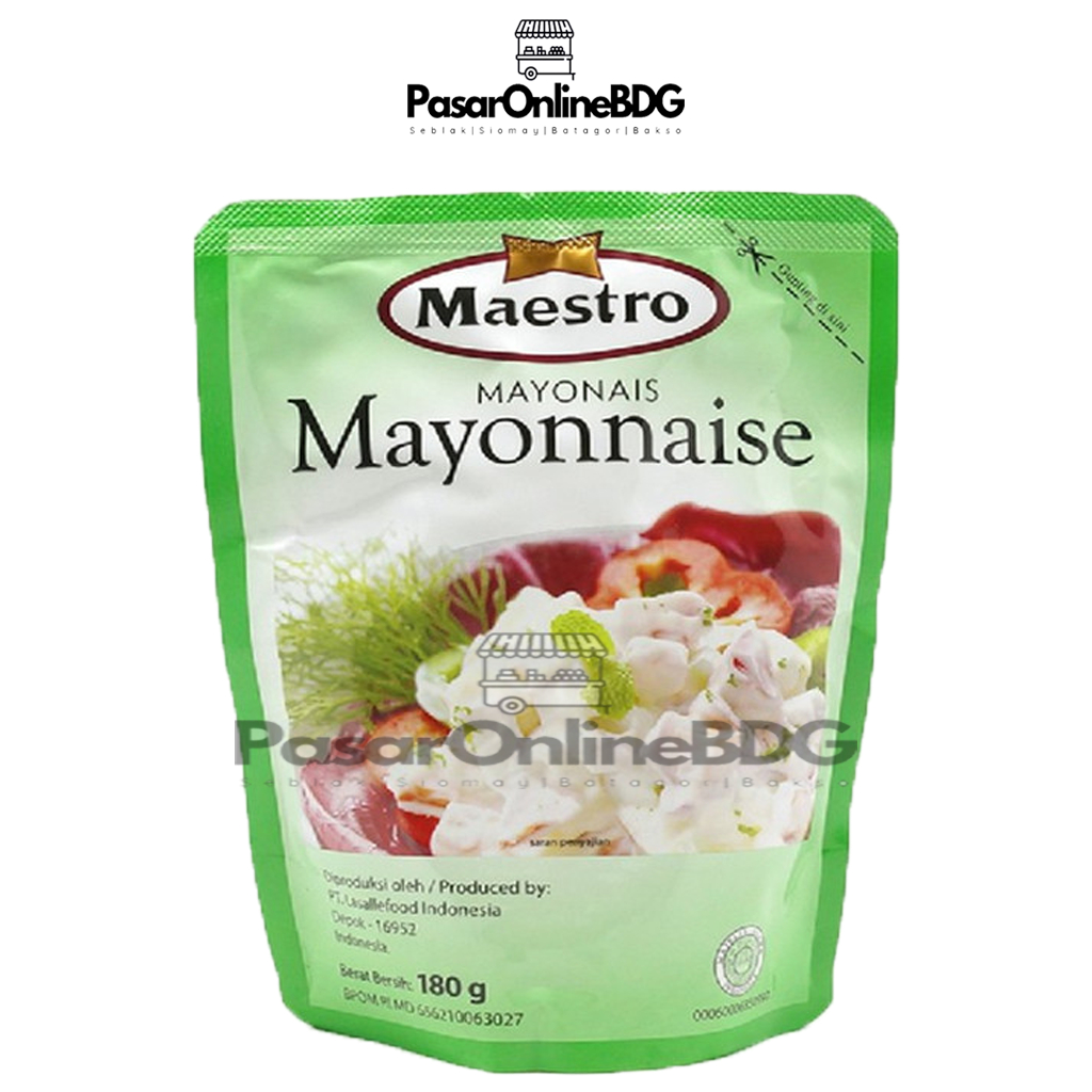 

Maestro Mayonaise Original Kemasan 180Gram