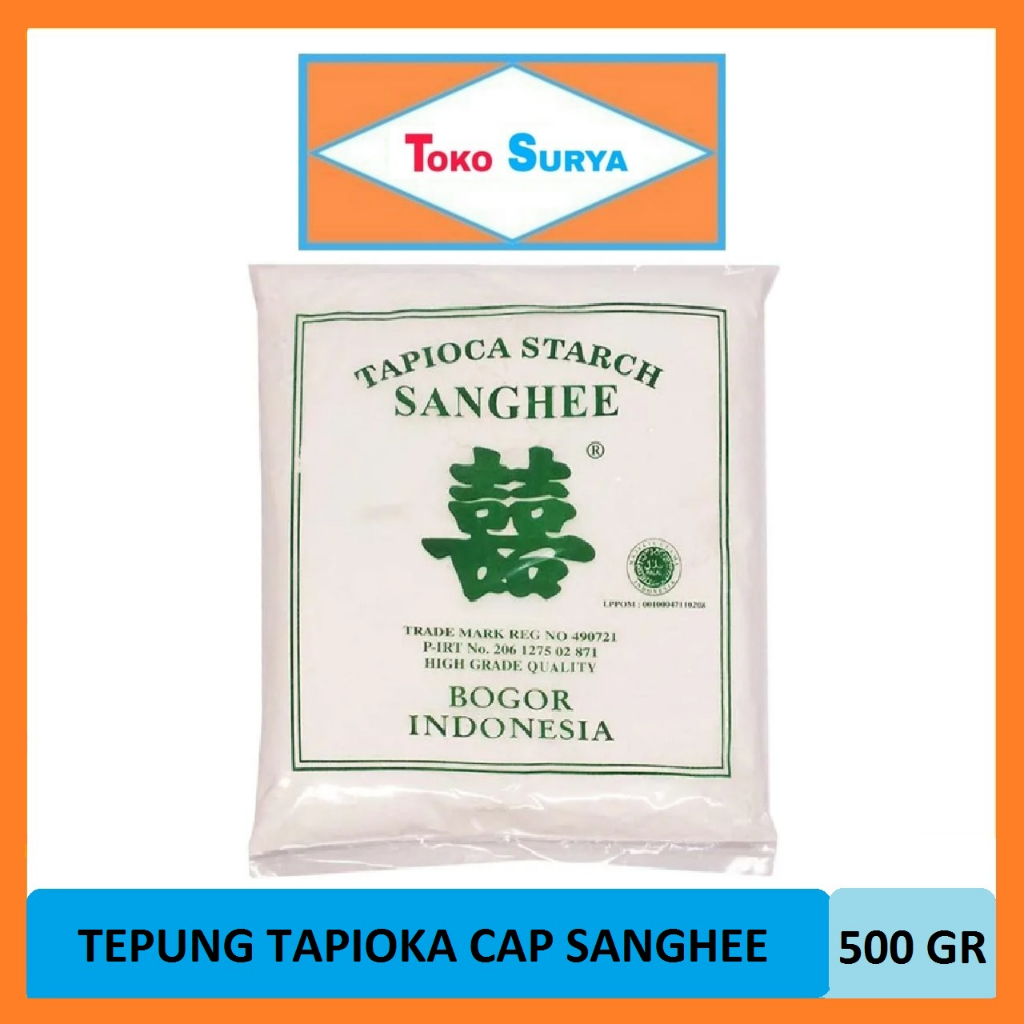 

Tepung Tapioka Sanghee Tepung Kanji 500 Gr