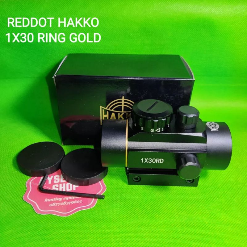 TELESKOP Red Dot Hakko Ring Gold 1x30 RD