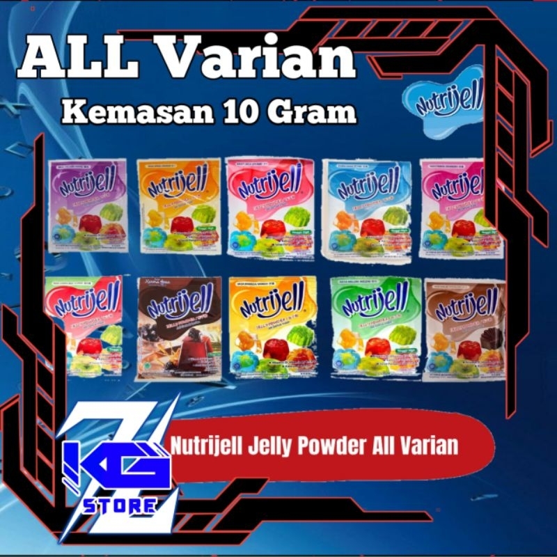 

Nutrijell Agar-Agar Varian 10 Gr