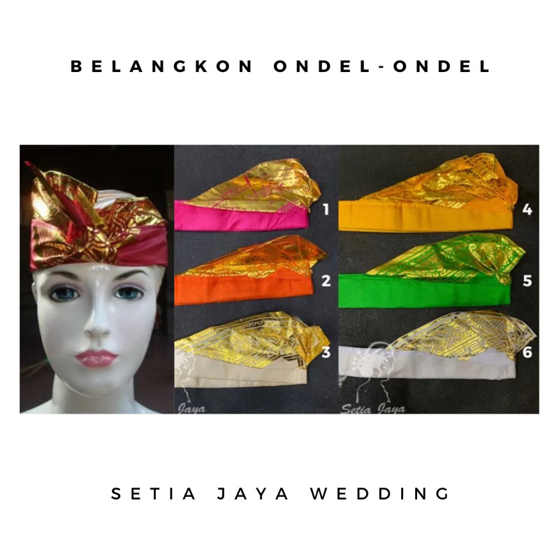 Udeng Iket Bali/ Tali Kepala Batik/ Totopong/ Iket kepala Anak Karnival
