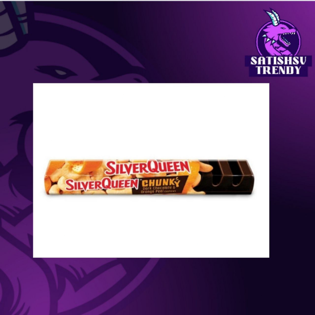 

silverqueen chunky bar 95 gr rasa orange peel